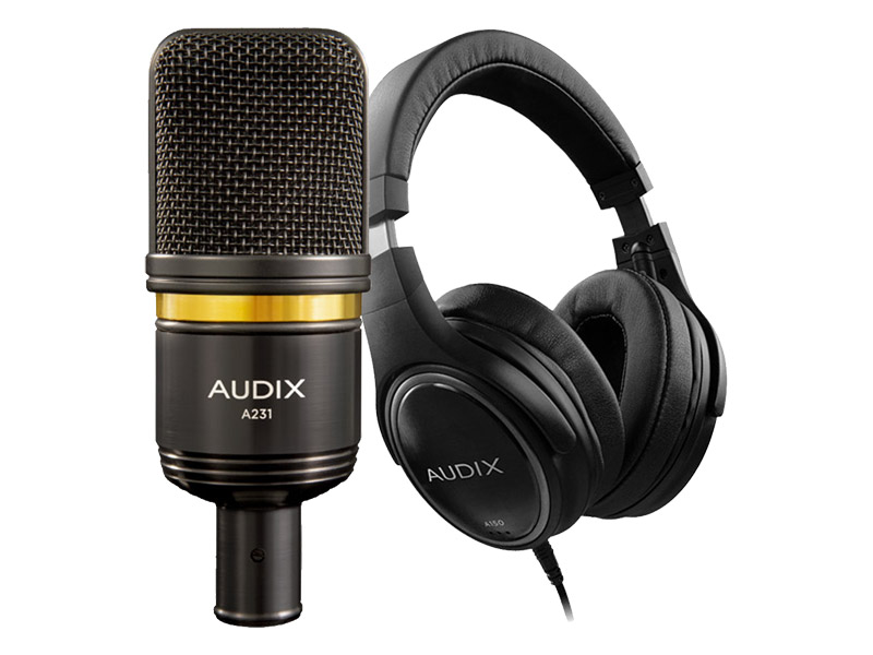 Audix A231 štúdiový mikrofón a referenčné slúchadlá A150 zadarmo | Štúdiové mikrofóny - 01