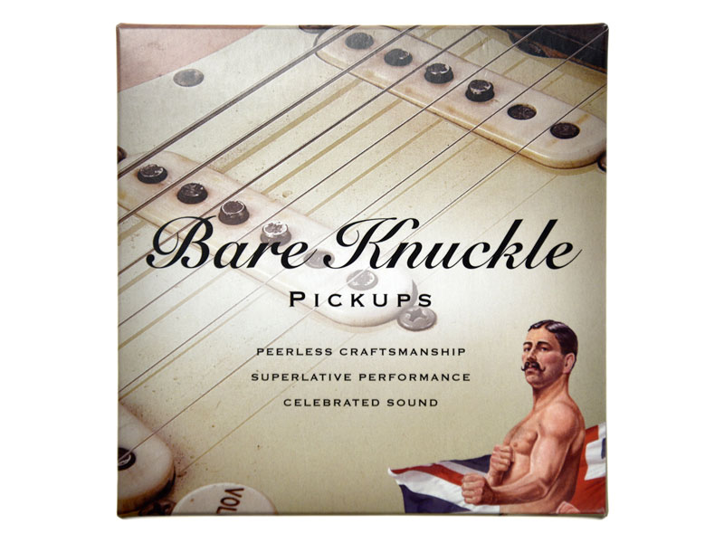 Bare Knuckle Strat Cover Cream set | Kryty snímačov, pružín tremola - 02