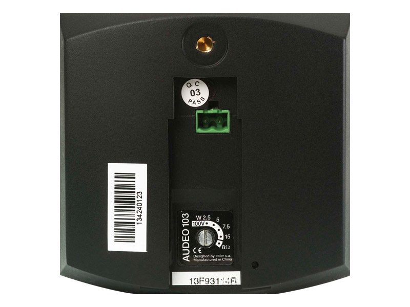 ECLER AUDEO103BK nástenný inštalačný reprobox | Nástěnné reproboxy - 02