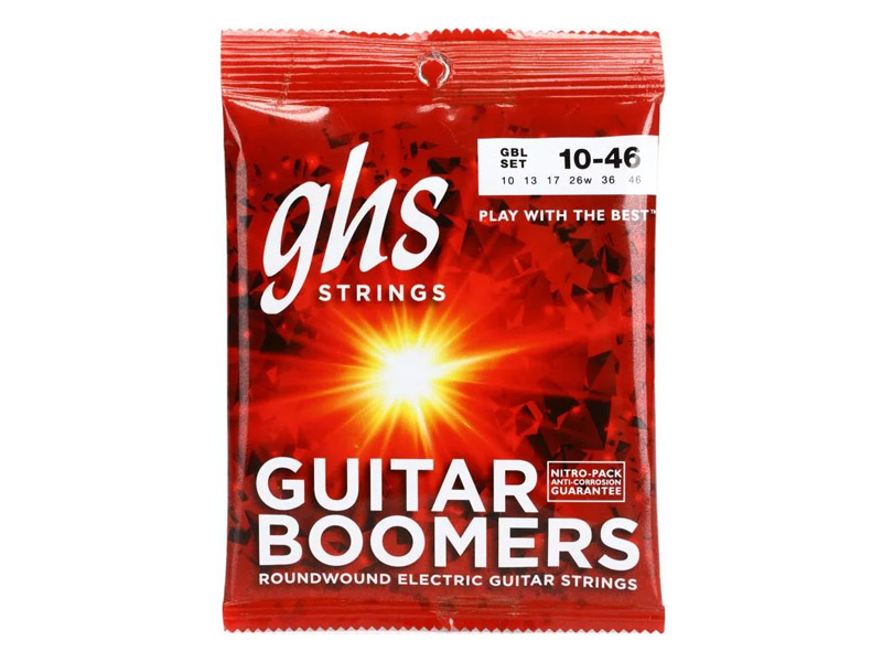 GHS GBL - 010-046,el.git.Boomers | Struny pre elektrické gitary .010 - 01