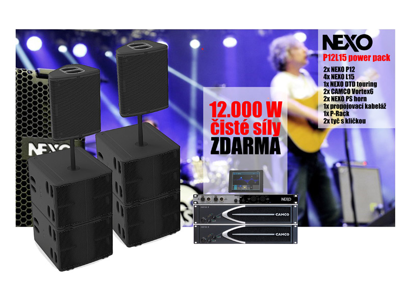 Nexo P12L15 power pack | Aktívne reproboxy - 01