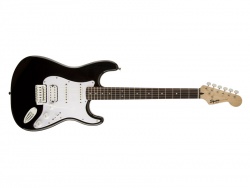 Fender Squier Bullet Stratocaster Tremolo HSS IL Black | Elektrické gitary typu Strat