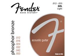 FENDER 60L struny pre akustickú gitaru | Struny pre akustické gitary .012