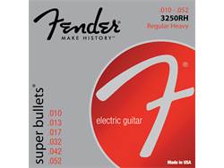 FENDER 3250 RH 10-52 BULLET struny pro elektrickou kytaru | Struny pre elektrické gitary .010