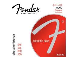FENDER 8060 LS 45-100 struny na akustickou baskytaru | Sady pre štvorstrunové basgitary