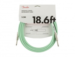 FENDER Original Series Instrument Cable, 18.6', Surf Green | 6m
