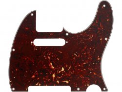 Fender Pickguard Tele Tort Shell 8-hole