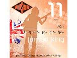 Rotosound JK11 - Phosphor bronzové struny na akustickú gitaru 11-52 | Struny pre akustické gitary .011