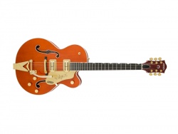 Gretsch G6120T Players Edition Nashville String-Thru Bigsby Orange Stain | Semiakustické, lubové elektrické gitary