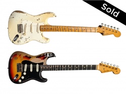 Fender Custom Shop Masterbuilt LTD 30th Ann John Cruz SRV + Jimmie Vaughan pack | Elektrické gitary typu Strat
