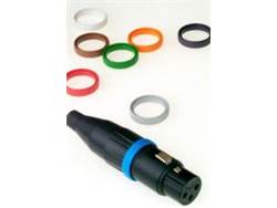 Amphenol AC-RING-hnědý XLR kroužek | Farebné rozlišovače XLR