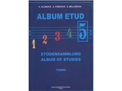 Album etud 5. | Pre škôlky, učebnice