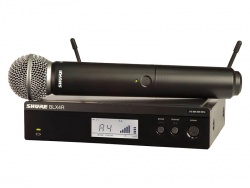 SHURE BLX24RE/SM58 K3E 606-630 Mhz | Bezdrôtové sety s ručným mikrofónom