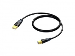 Procab CLD610/1,5 - USB A - USB B - 1,5m | USB káble