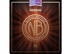 D'ADDARIO NB1152 Nickel Bronze Acoustic Custom Light | Struny pre akustické gitary .011
