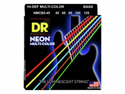 DR NEON MCB5-45 Neon MultiColor Bass 45-125 | Sady pre päťstrunové basgitary