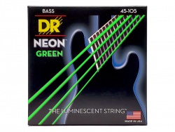 DR NEON NGB-45 neonové struny | Sady pre štvorstrunové basgitary