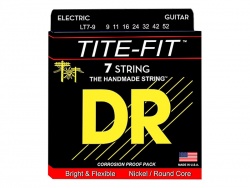 DR LT7-9 Niklové struny pre elektrickú sedemstrunovú gitaru | Struny pre sedemstrunové gitary