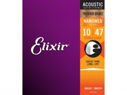 ELIXIR 16002 Acoustic PB 10-47 | Struny pre akustické gitary .010