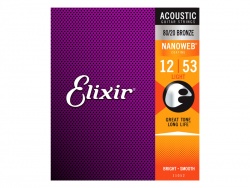 ELIXIR Acoustic 80/20 Bronze, Light, .012,-.053
