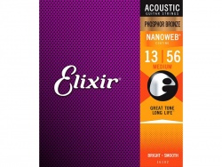 ELIXIR 16102 Acoustic 13-56 fosfor-bronzové | Struny pre akustické gitary .013