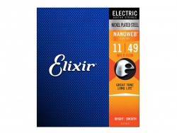 ELIXIR Electric Guitar Strings - .011/49