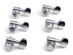 Graph Tech PRL-8721-C0 Locking Tuners 6-in-line Chrome