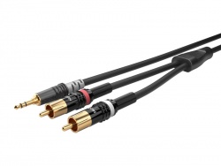 Sommer Cable HBP-3SC2-0090 - Jack 3,5 - 2x RCA samec - 0,9m | Rozbočovacie káble, redukcie