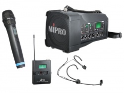 MIPRO MA-100DB Zostava 3 | Bezdôtové ozvučovacie PA systémy