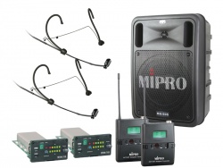 MIPRO MA-505PA DPM3 Zostava 4 | Bezdôtové ozvučovacie PA systémy