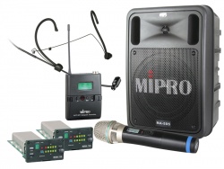 MIPRO MA-505PA DPM3 Zostava 5 | Bezdôtové ozvučovacie PA systémy