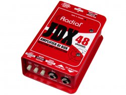 Radial JDX 48 - Guitar Amp, aktívny DI Box, speaker emulator | Power brake a Speaker simulátory