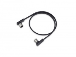 Warwick RockBoard Flat MIDI Cable - 30 cm Black
