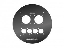RUND0204 - čelný plech | Káblové cievky, Káblové bubny