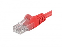 PremiumCord UTP RJ45-RJ45 CAT6 - 0.5m červená | Datové káble, LAN, DANTE