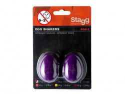 Stagg EGG-2 PP, pár vajíček, purpurové | Shakers