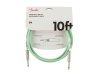 FENDER Original Series Instrument Cable, 10', Surf Green | 3m - 01