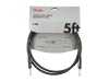 FENDER Professional Series Instrument Cable, Straight/Straight, 5', Black | Káblové prepojky - 01