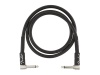 FENDER Professional Series Instrument Cables, Angle/Angle, 3', Black | Káblové prepojky - 02