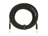 FENDER Deluxe Series Instrument Cable, Straight/Straight, 25', Black Tweed | 7,5m - 03