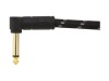 FENDER Deluxe Series Instrument Cable, Angle/Angle, 3', Black Tweed | Káblové prepojky - 02