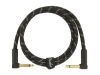 FENDER Deluxe Series Instrument Cable, Angle/Angle, 3', Black Tweed | Káblové prepojky - 03