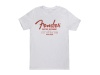 FENDER Electric Instruments Men's T-Shirt, White, S | Tričká S - 01
