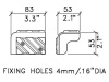 PENN C1568 | Plastové rohy pre výrobu cases, prepravných kufrov - 02