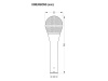 Audix OM2 profesionálny dynamický mikrofón pre spev | Vokálne dynamické mikrofóny - 06