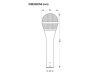 Audix OM6 profesionálny dynamický mikrofón pre spev | Vokálne dynamické mikrofóny - 06